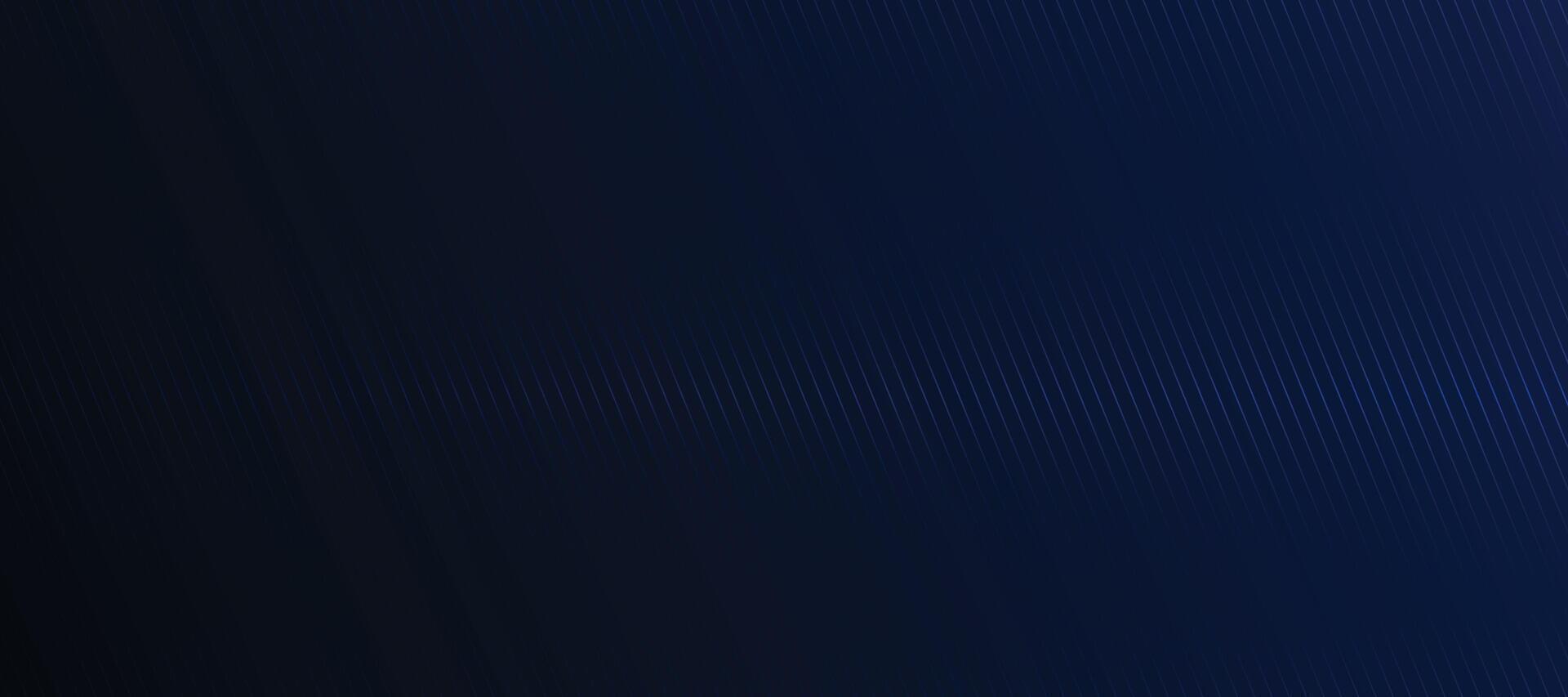 light line on dark blue background. Minimal abstract design. vector