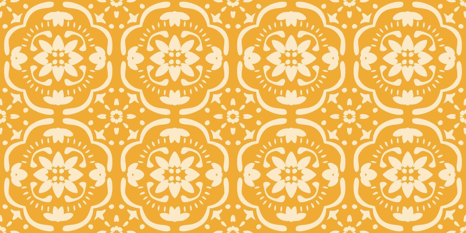 Ethnic abstract tile art. Seamless pattern in tribal, folk background. Aztec geometric art ornament print. Design for carpet, wallpaper, clothing, wrapping, fabric, cover, textile. vector