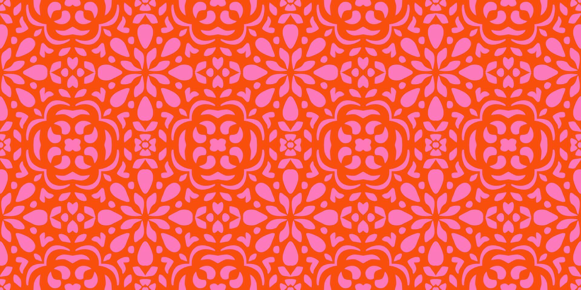 Ethnic abstract tile art. Seamless pattern in tribal, folk background. Aztec geometric art ornament print. Design for carpet, wallpaper, clothing, wrapping, fabric, cover, textile. vector