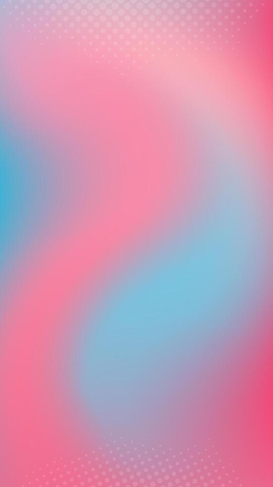 Gradient background in shades of pink and blue. Ideal for web banners, social media posts, or any design project that requires a calming backdrop vector