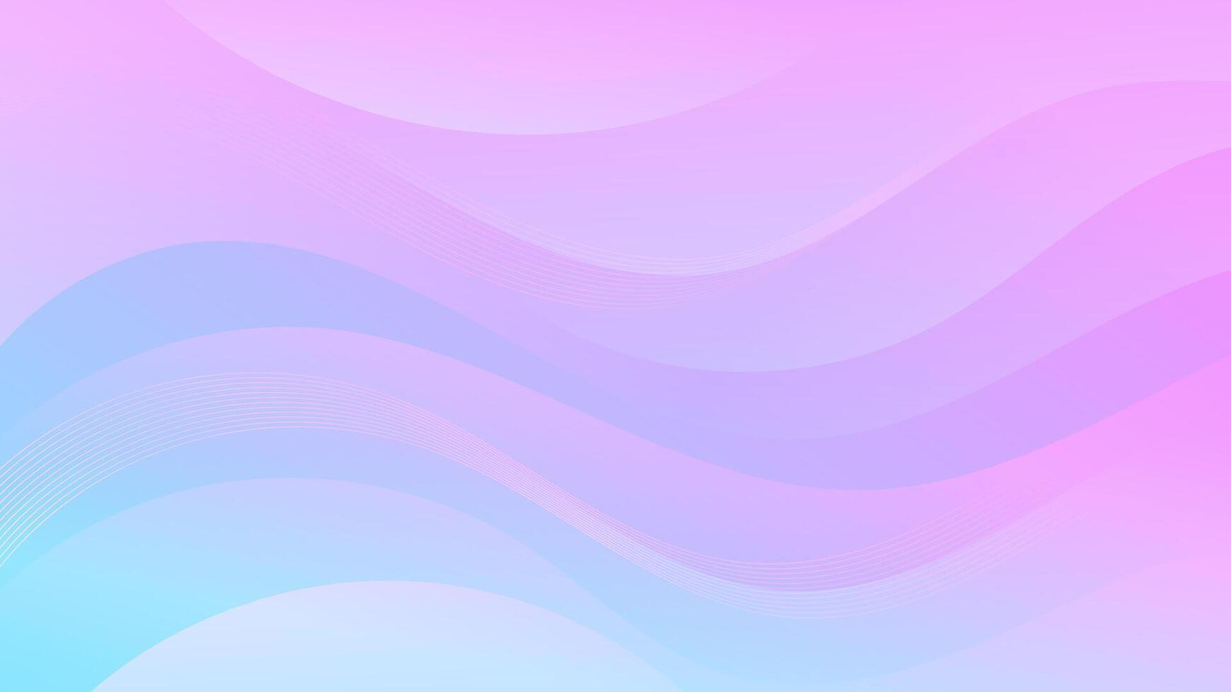 Abstract pink blue Background with Wavy Shapes. flowing and curvy shapes. This asset is suitable for website backgrounds, flyers, posters, and digital art projects. vector
