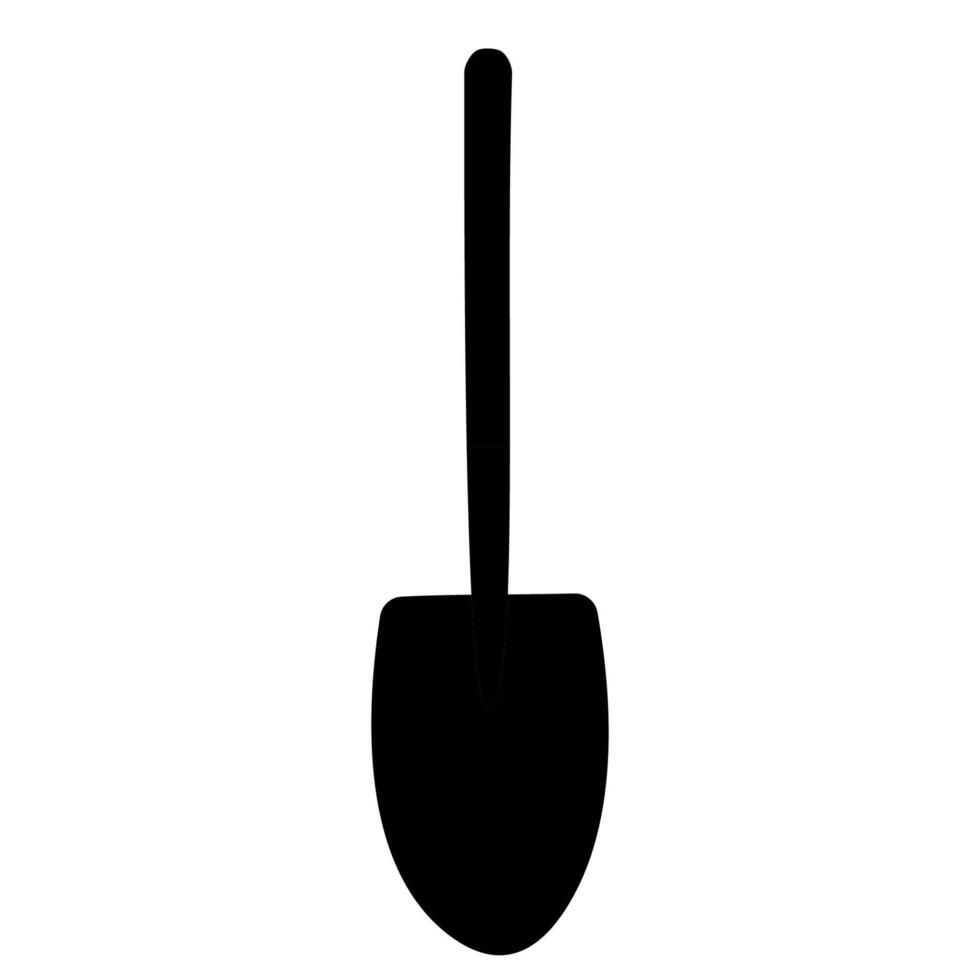 garden tool set care black icon element vector
