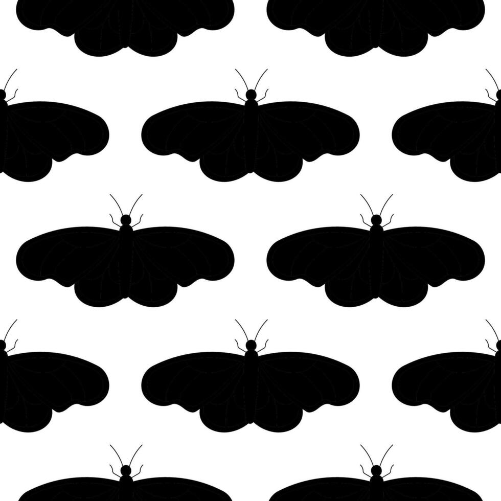 insect butterfly that flies outside garden pattern vector