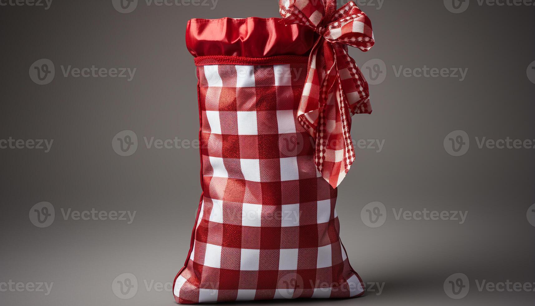 AI generated Celebration of birthday with wrapped gift on clean tablecloth generated by AI photo