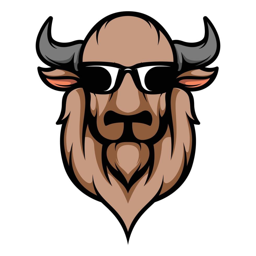 Buffalo Sunglass Design 39659112 Vector Art at Vecteezy