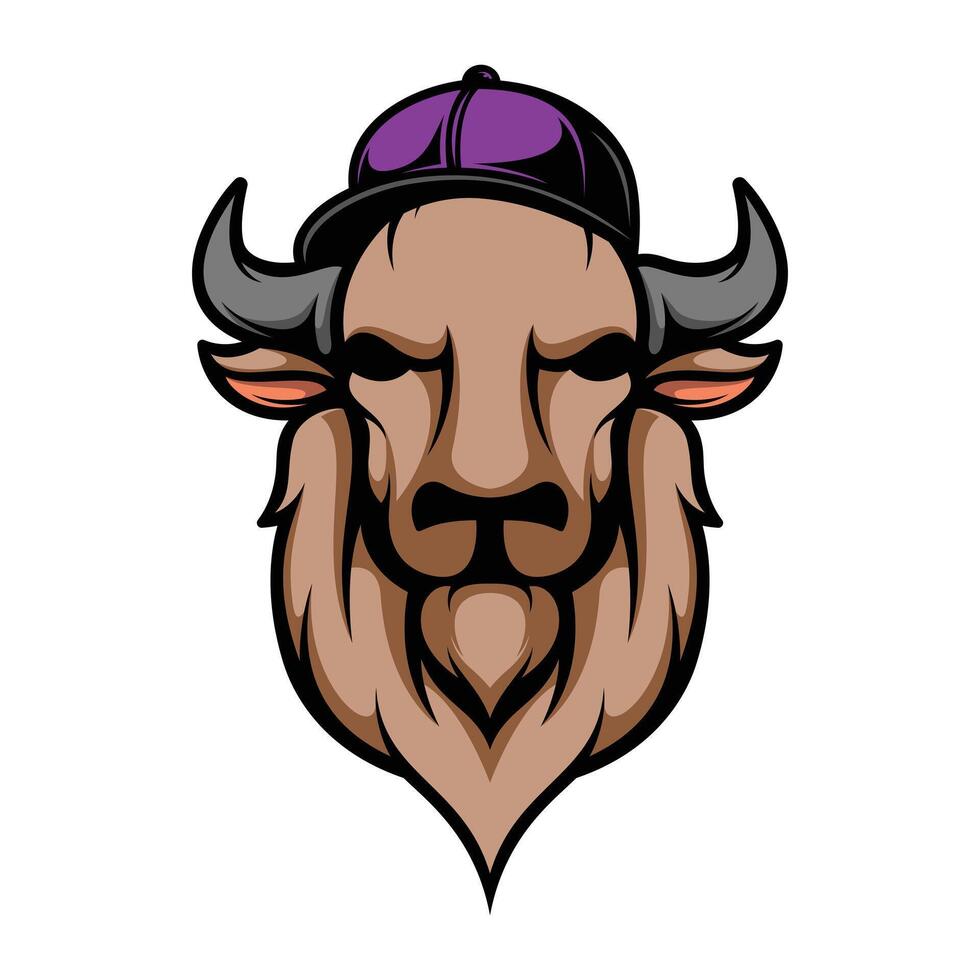 Buffalo Hat Design vector