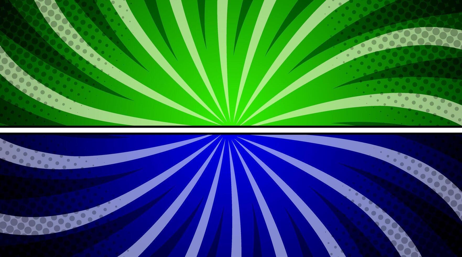 Versus against background in flat comic style design with halftones. Vector illustration