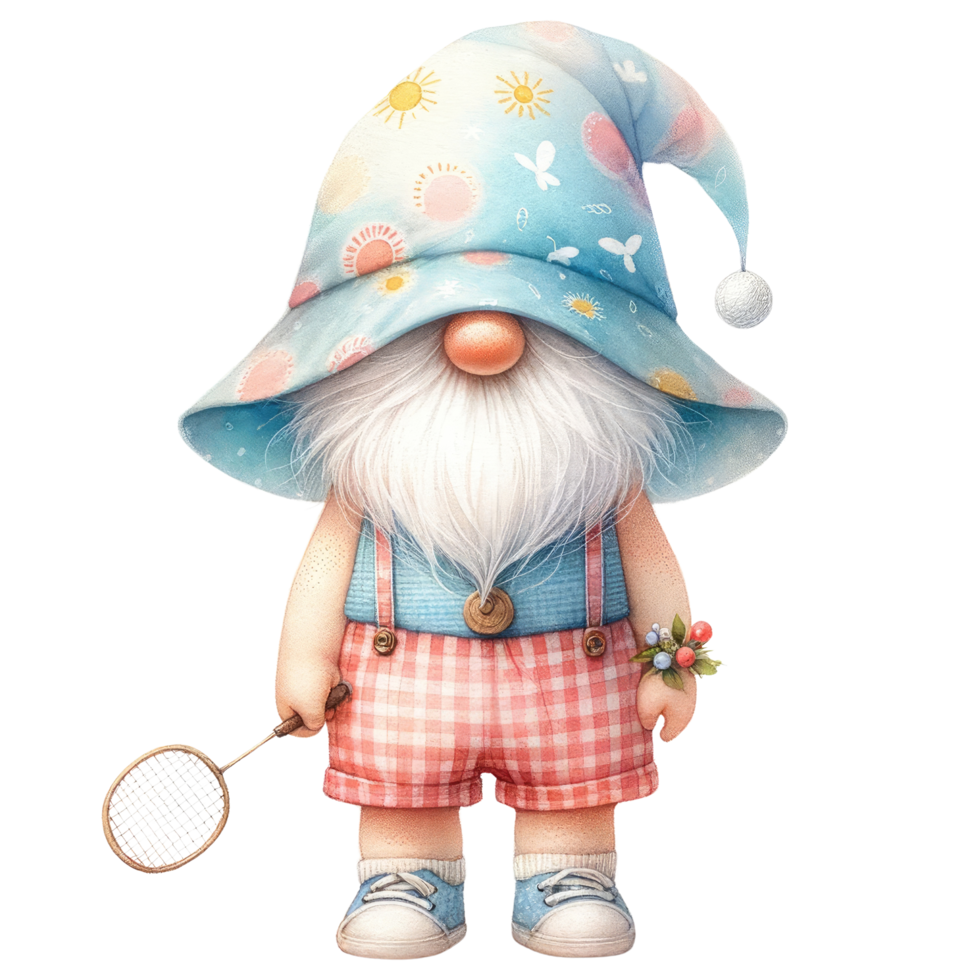 AI generated Summer Gnome Theme. png