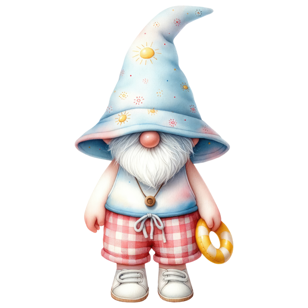 AI generated Summer Gnome Theme. png