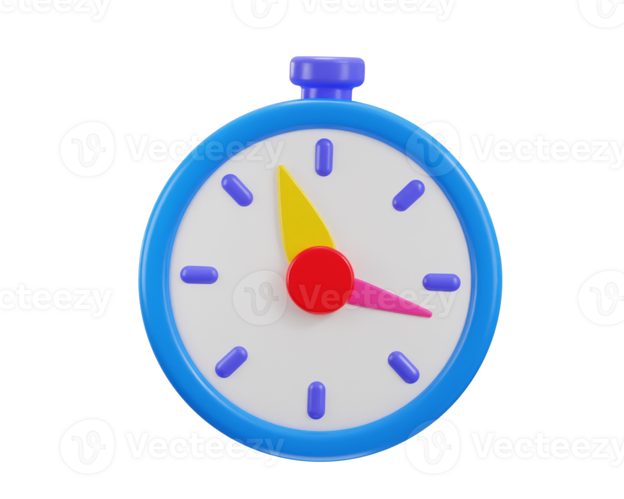 3d stopwatch timer icon png