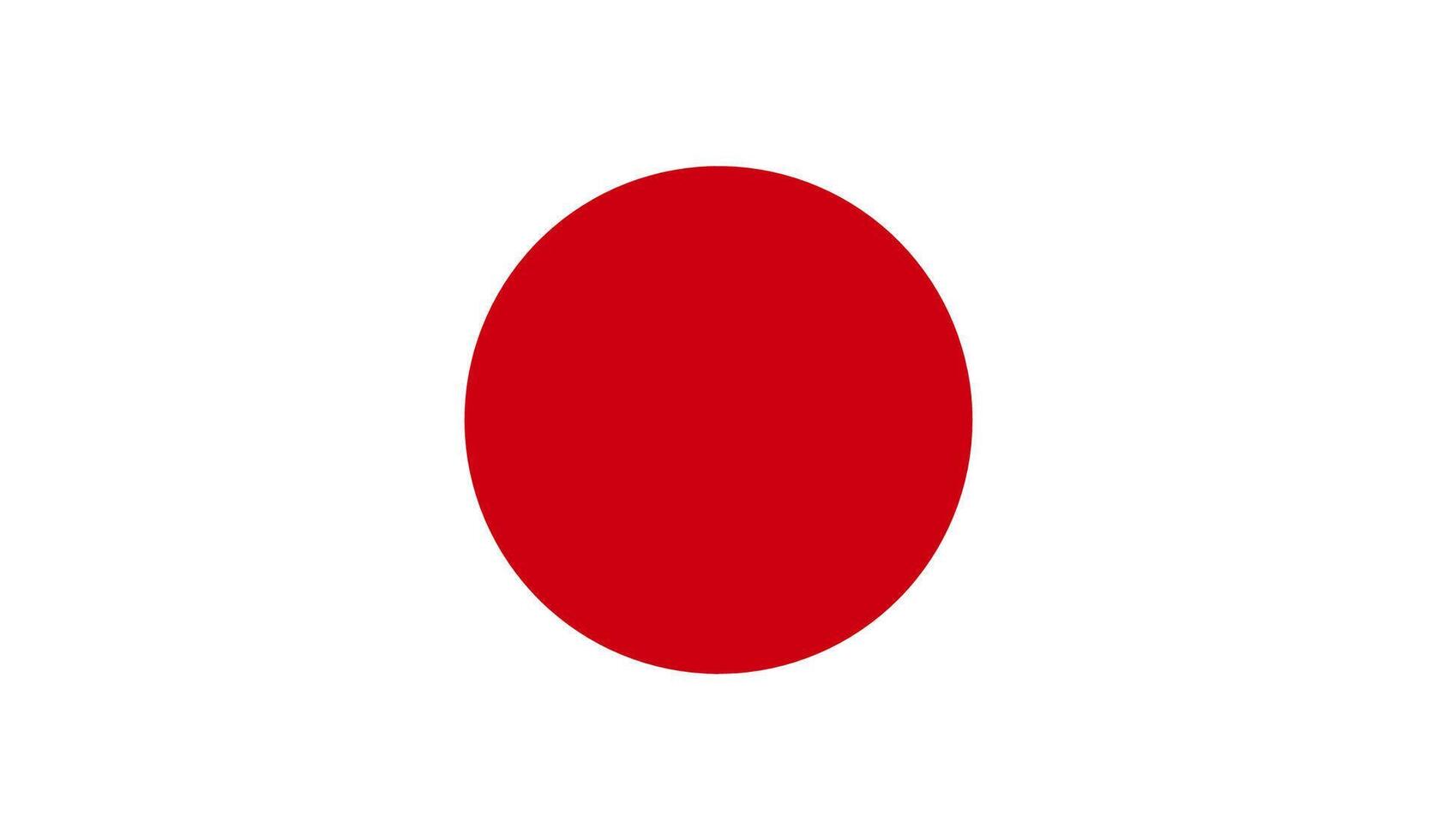 Flag of Japan, brush stroke background vector