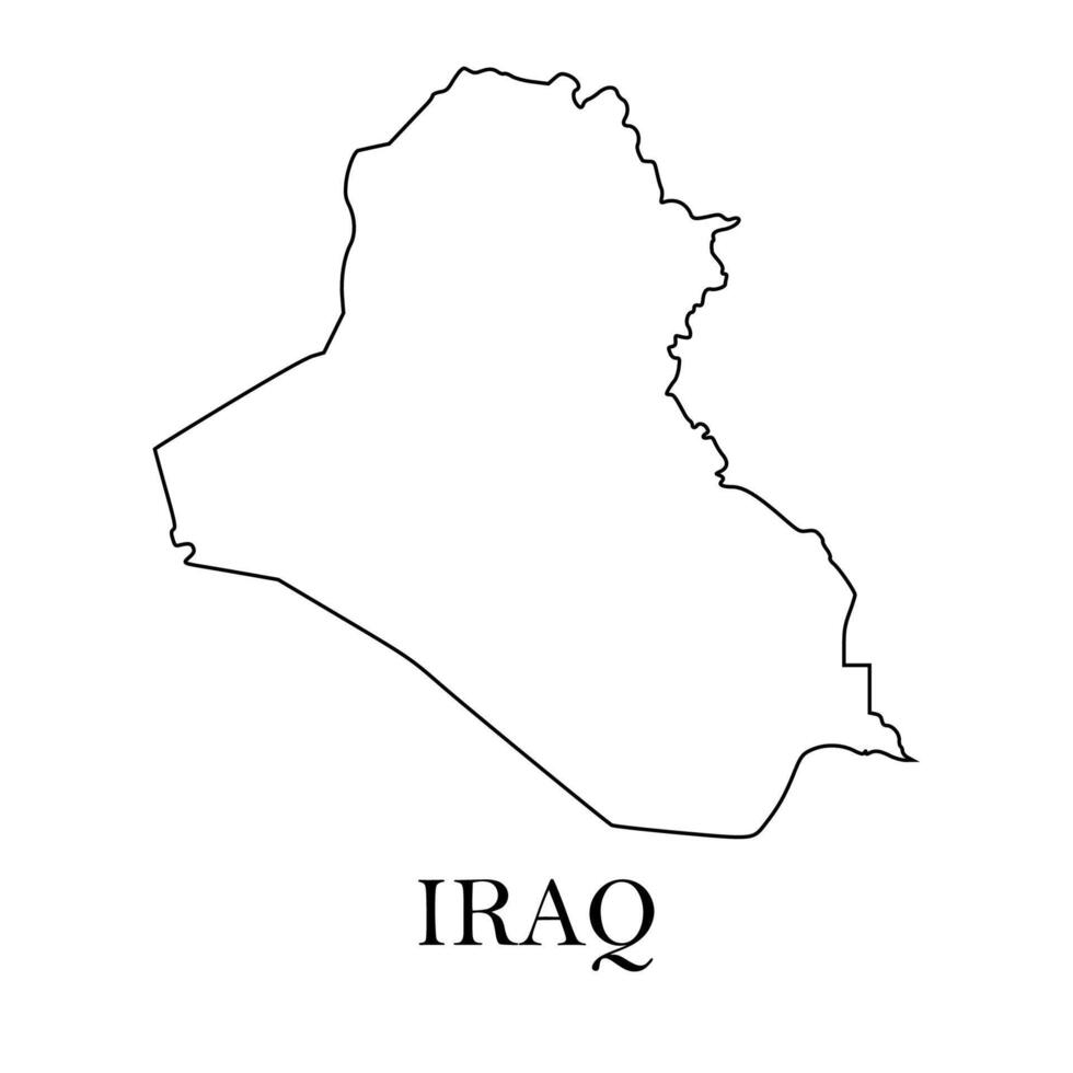 Map of Iraq,Vector illustration eps 10. vector