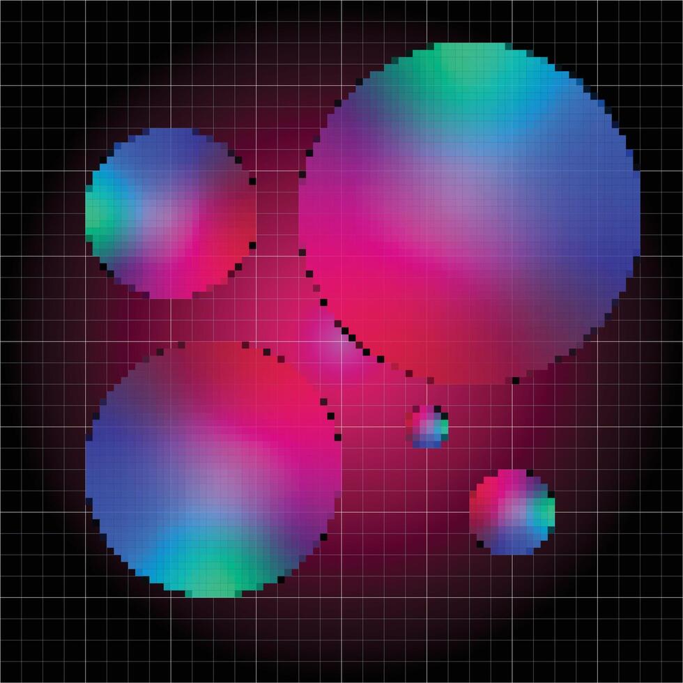 Abstract Illustration Color Gradient Background. vector