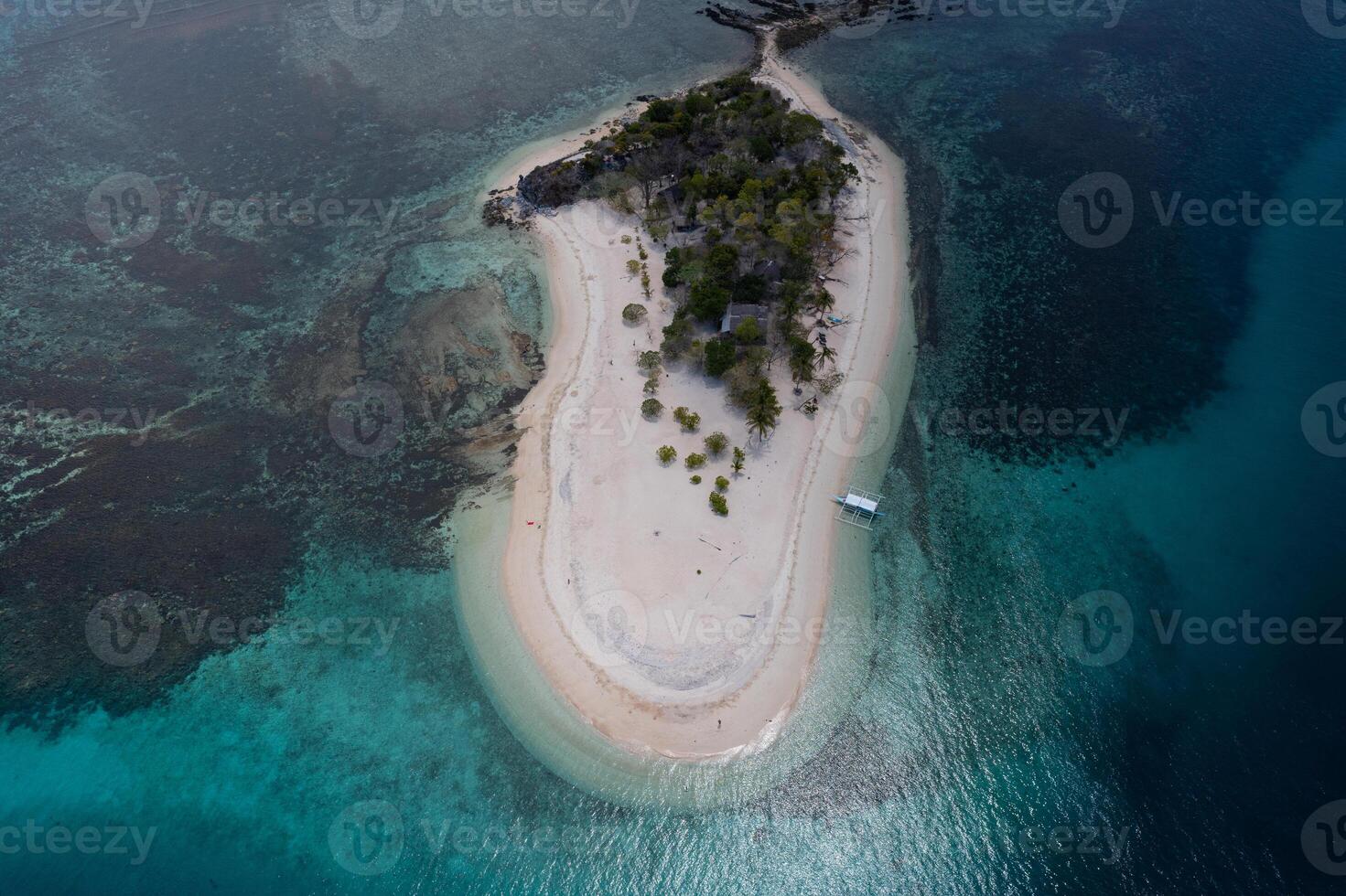 Aerial view of Pagtenga Island North Kay photo