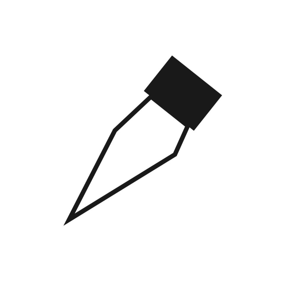 slice cut icon vector, isolated on white background vector