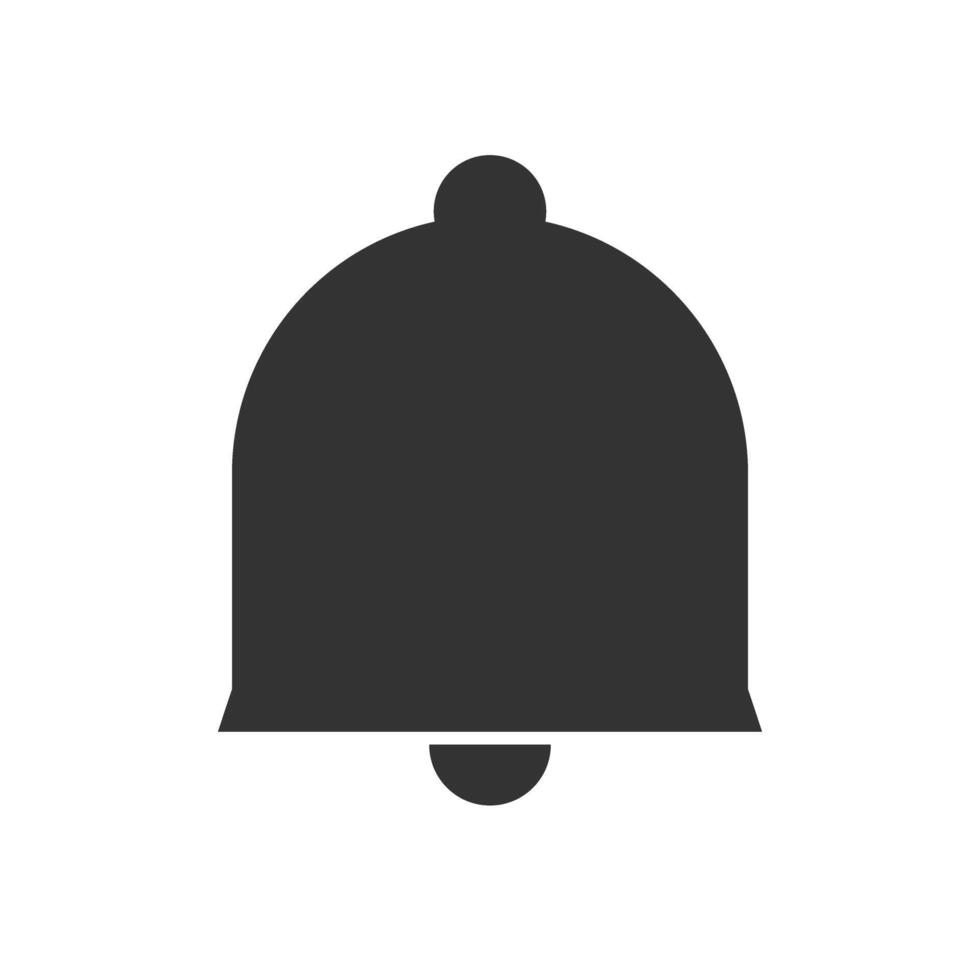 Alarm bell notification icon symbol vector. vector