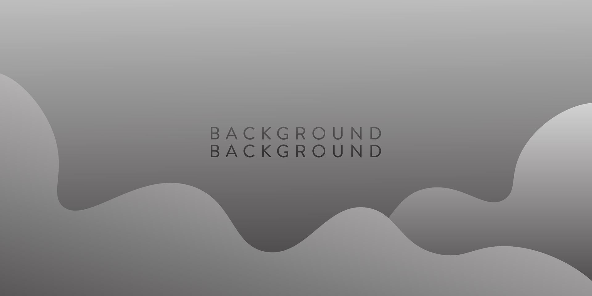 Abstract grey fluid background vector