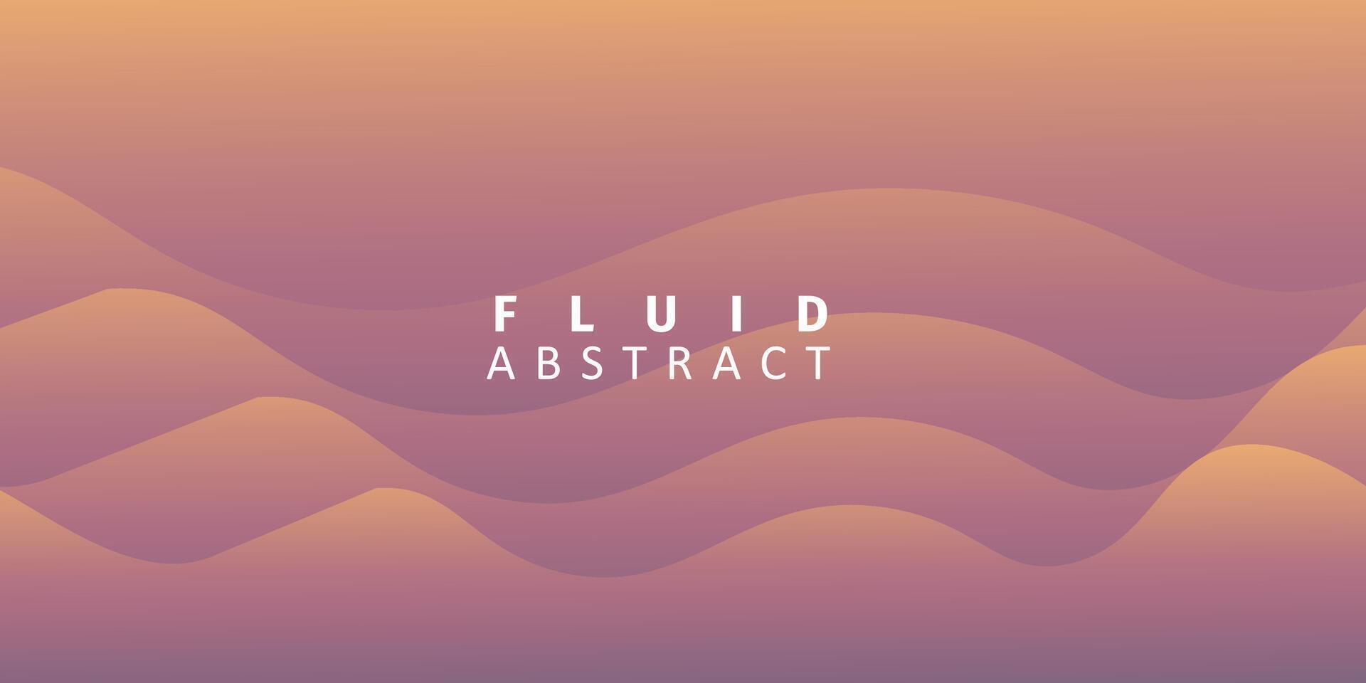 fluid wave flow background design illustration for banner, presentation, card, poster vector