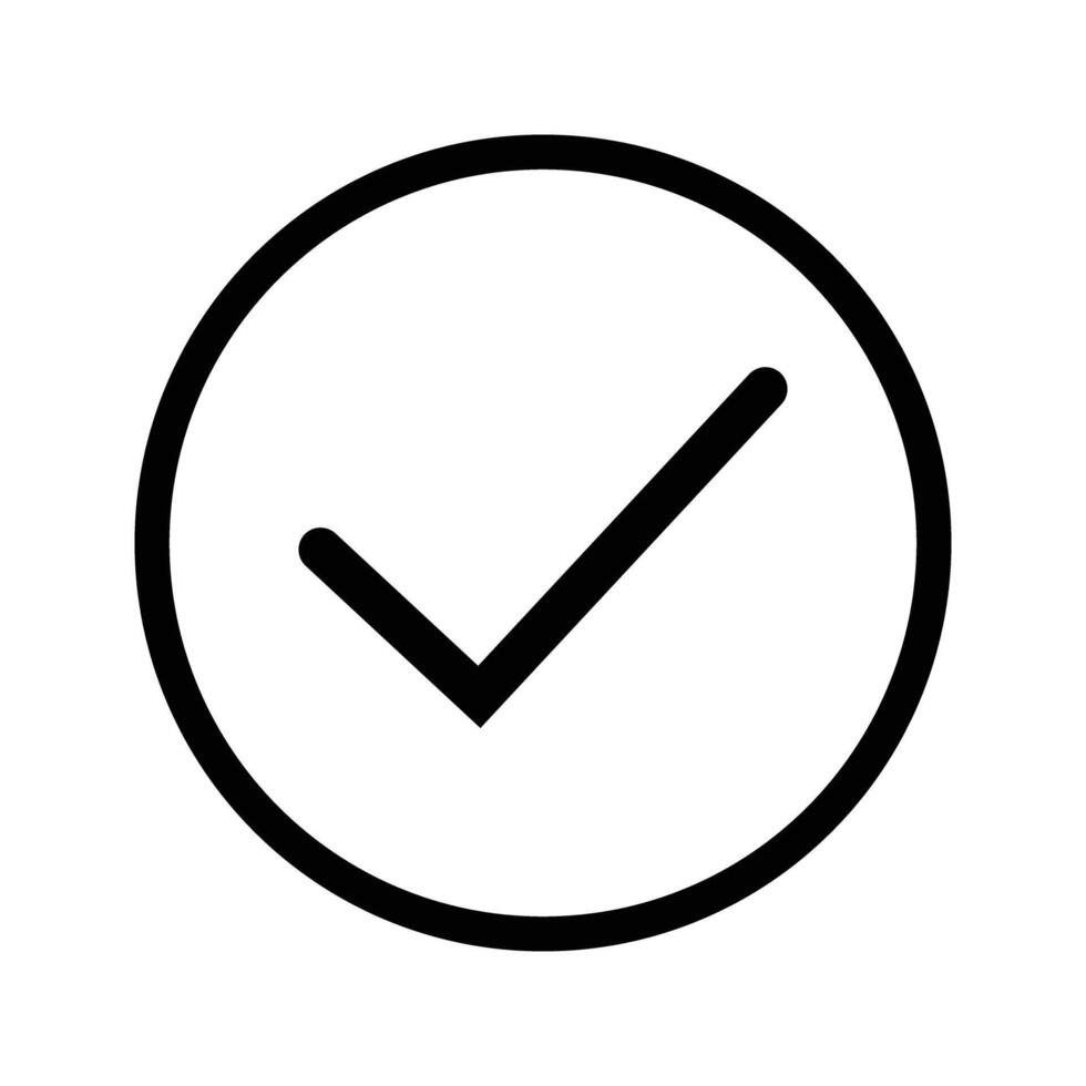icon check vector