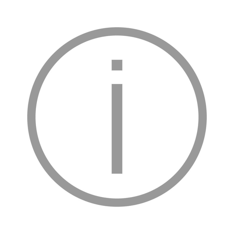 Information vector icons isolated on white background.