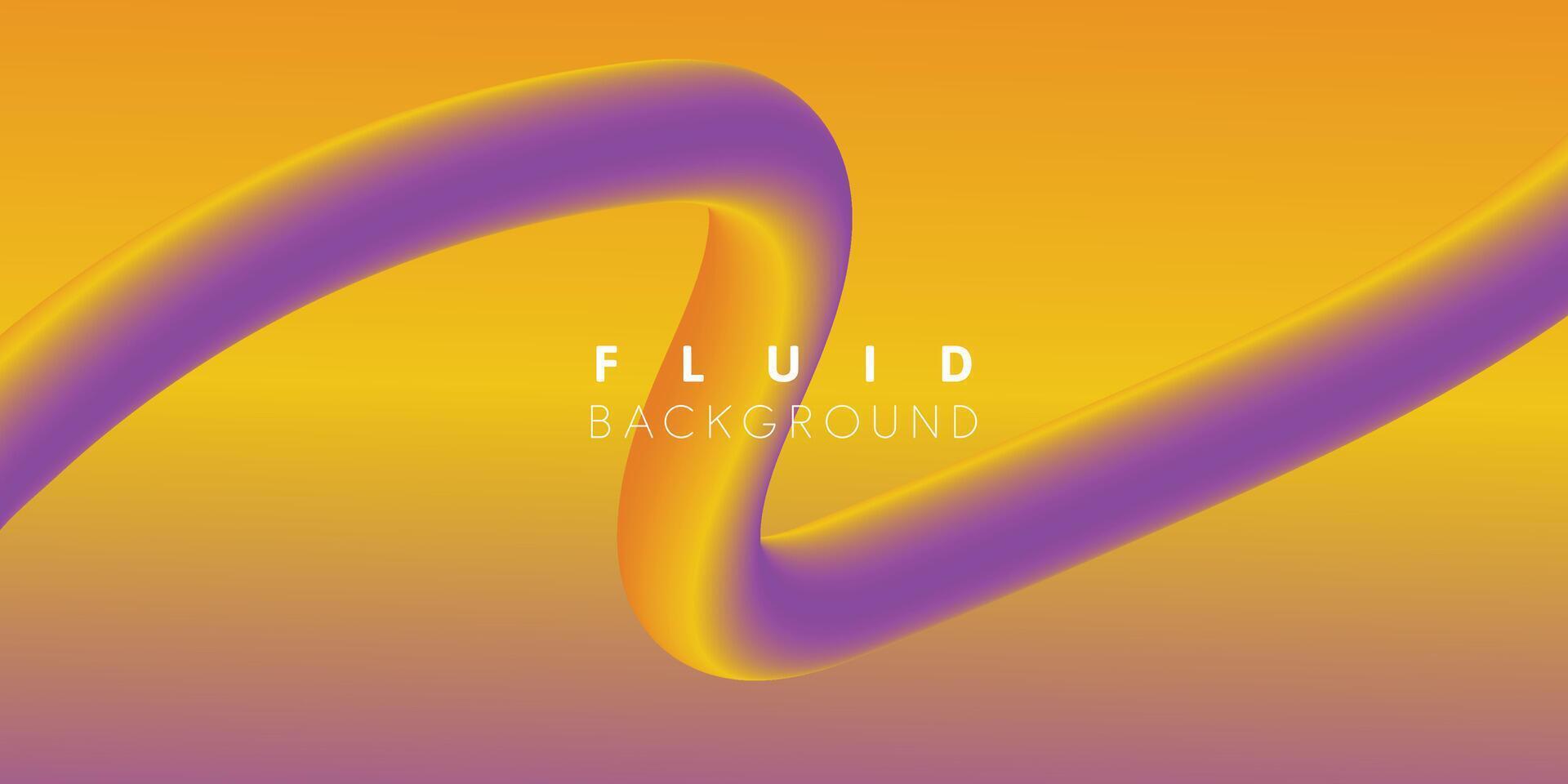 fluid flow background design illustration for banner, presentation, card, poster vector