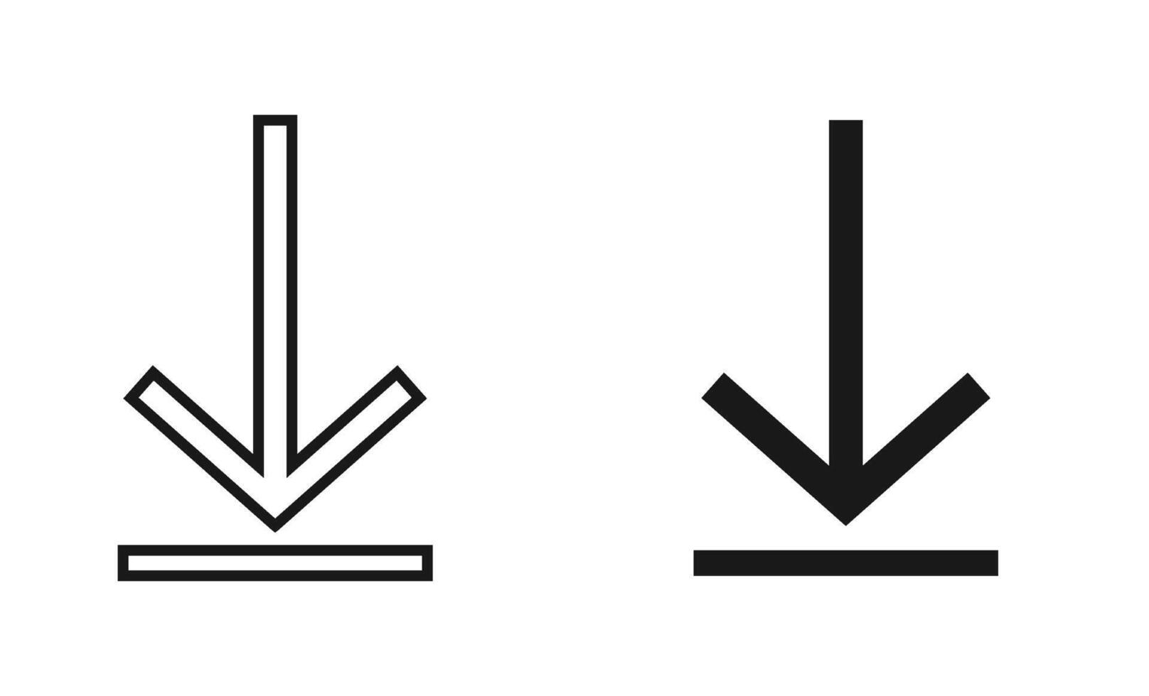 Download icons sets. Downloading vector icon .