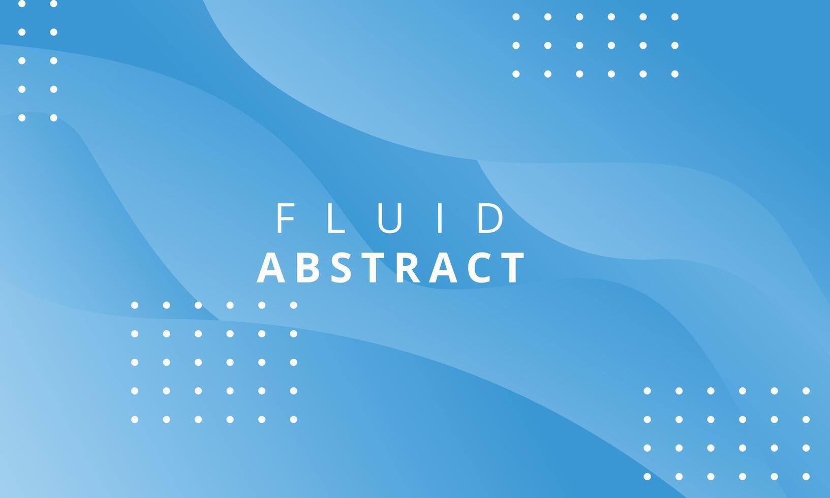 Abstract blue fluid background. vector