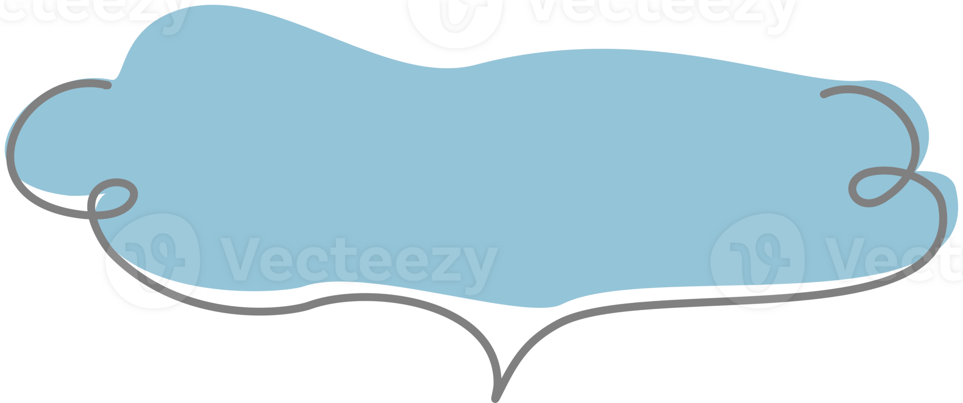 speech bubble balloon icon sticker memo keyword planner text box banner, flat png transparent element design