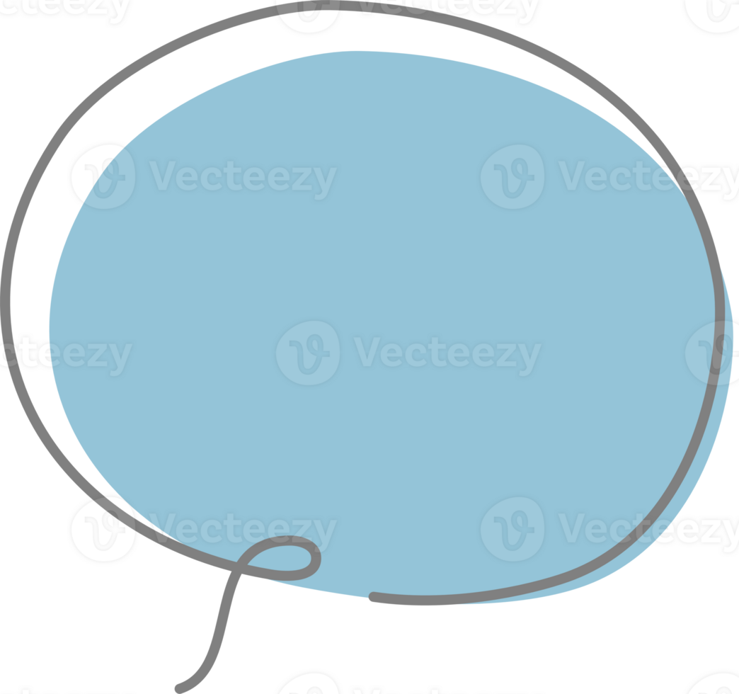 speech bubble balloon icon sticker memo keyword planner text box banner, flat png transparent element design