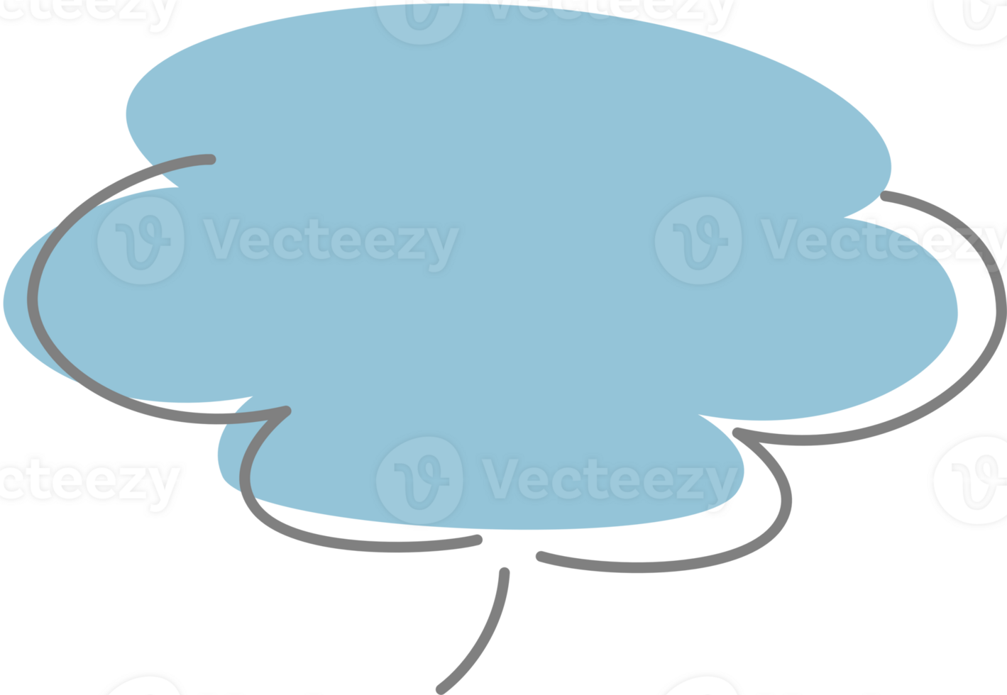 speech bubble balloon icon sticker memo keyword planner text box banner, flat png transparent element design