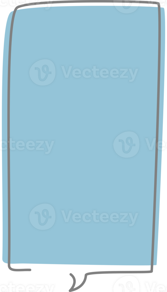 speech bubble balloon icon sticker memo keyword planner text box banner, flat png transparent element design