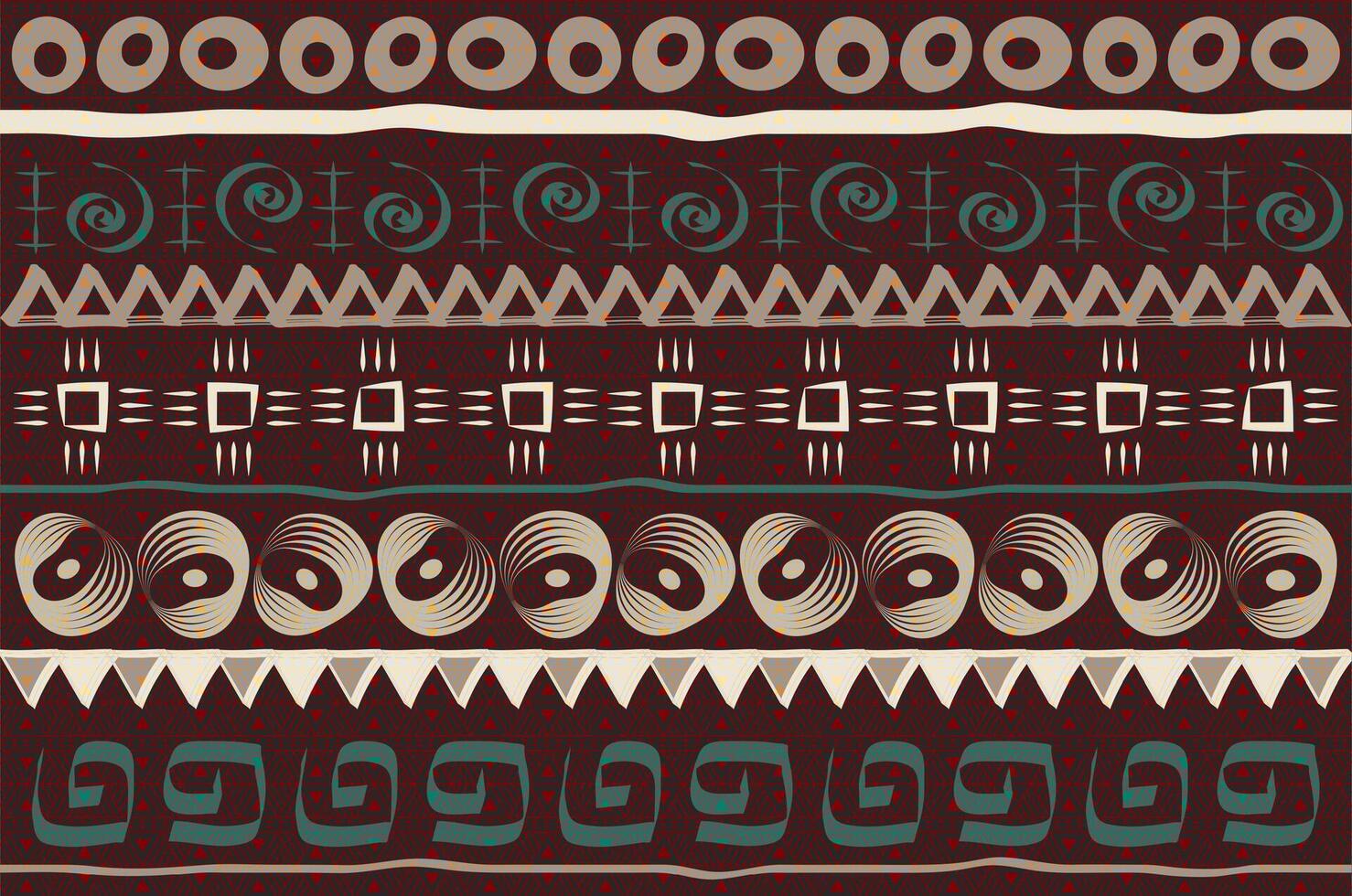 africano impresión tela, étnico hecho a mano ornamento para tu diseño, tribal modelo motivos geométrico elemento. vector antecedentes textura, afro textil ankara Moda estilo. pareo envolver vestido, alfombra batik