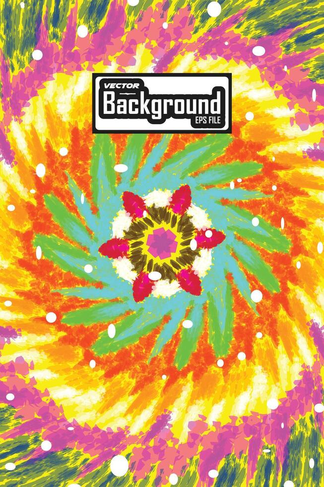 Colorful Abstract Tie Dye Vector stock illustrations