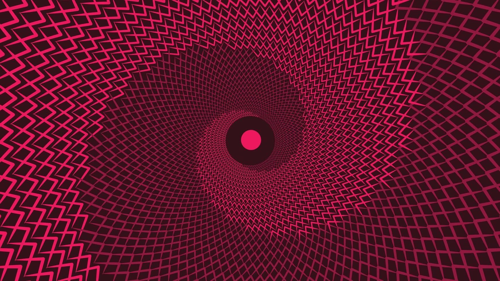 Abstract spiral vortex pink color minimalist background. vector