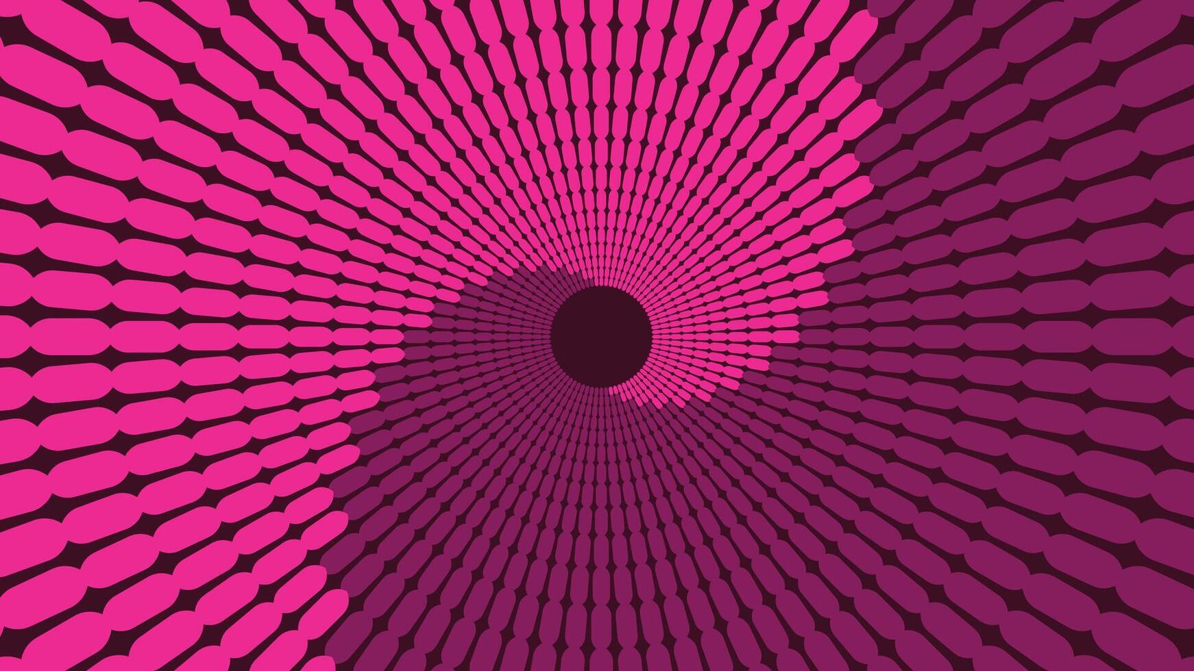 Abstract spiral women's day themed dotted vortex style background. vector