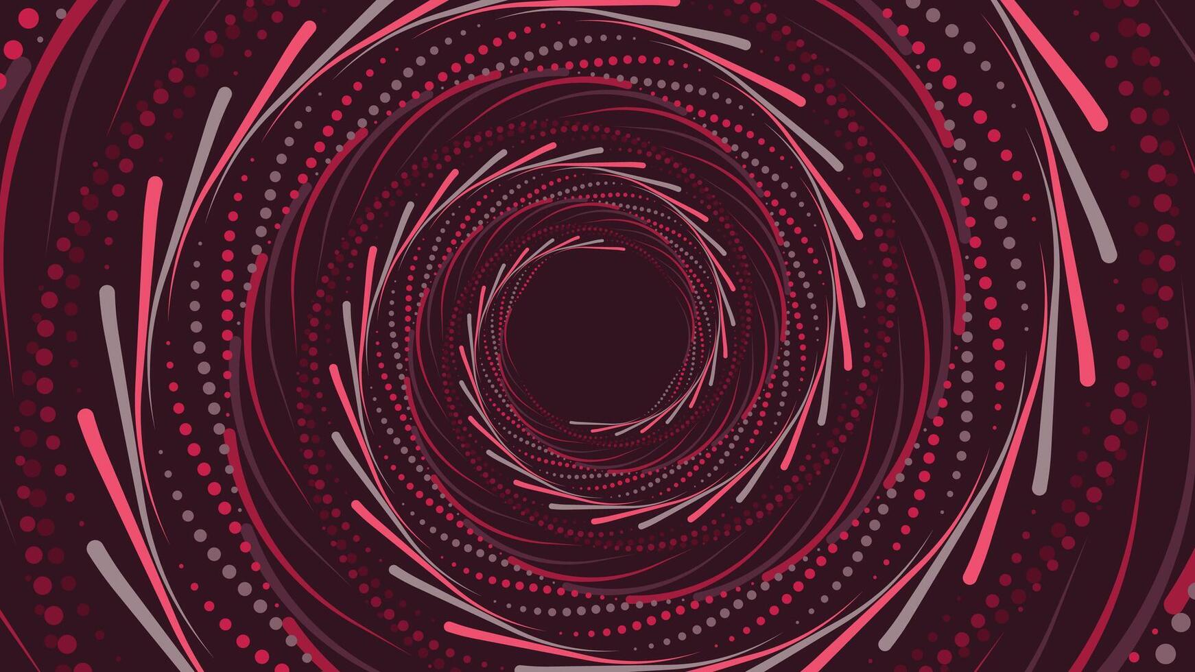 Abstract spiral round vortex style data cycle background. vector