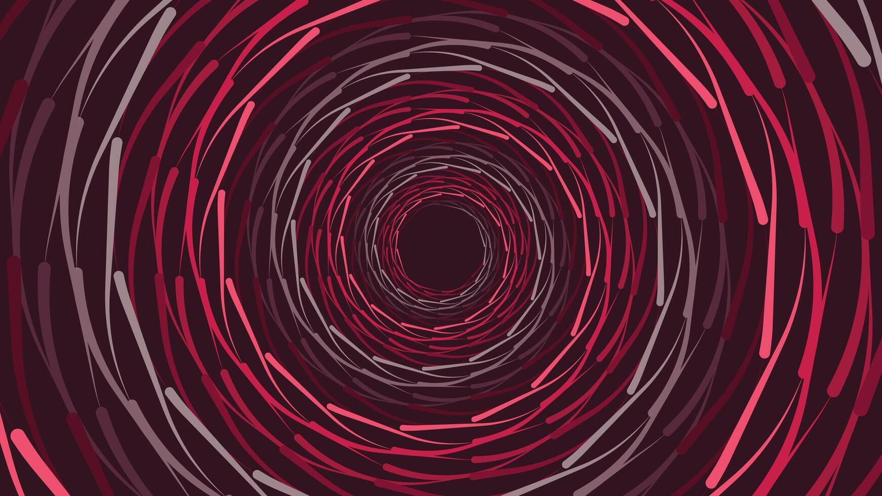 Abstract spiral round vortex style data cycle background. vector