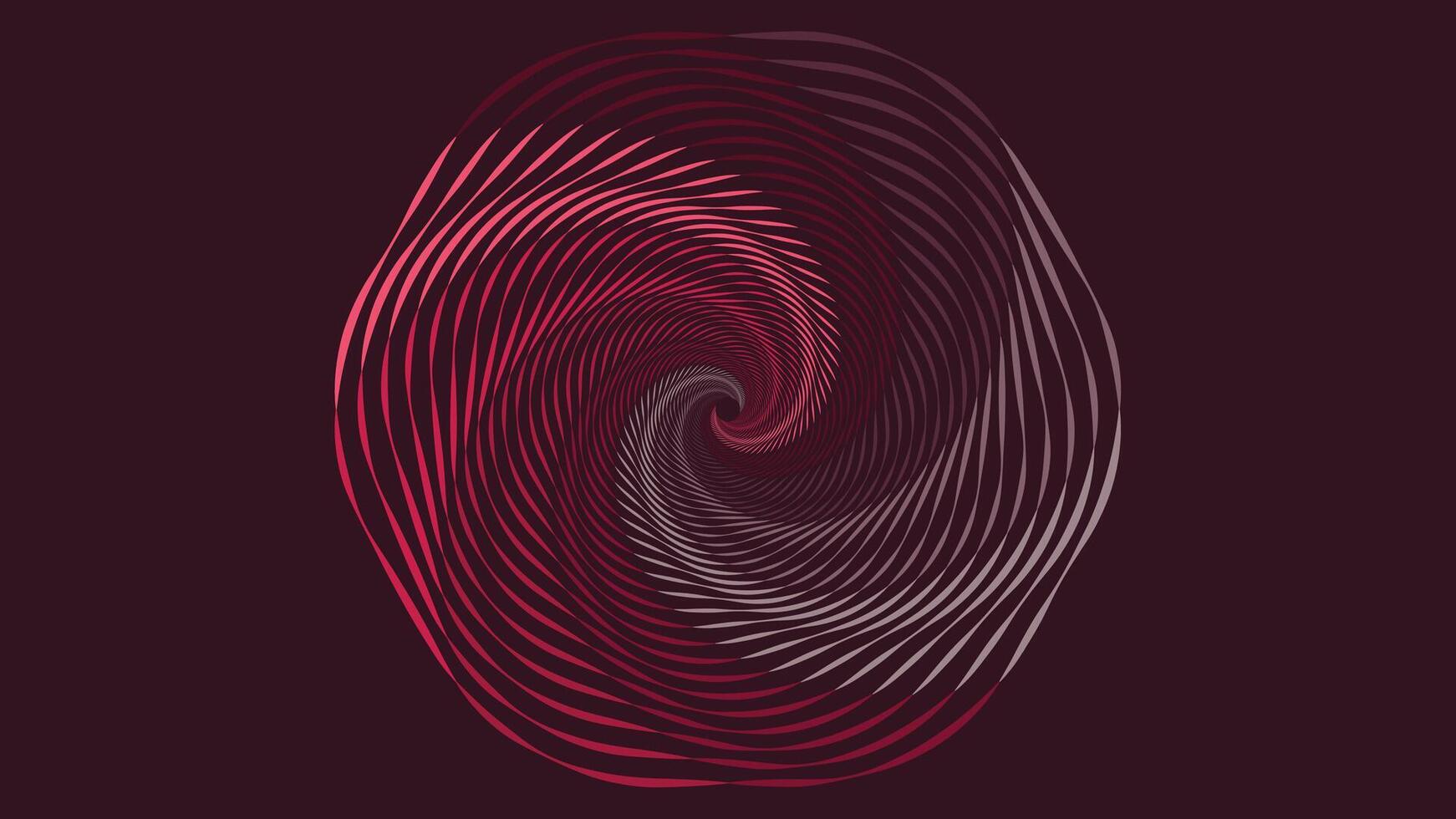 Abstract spiral round vortex style data cycle background. vector