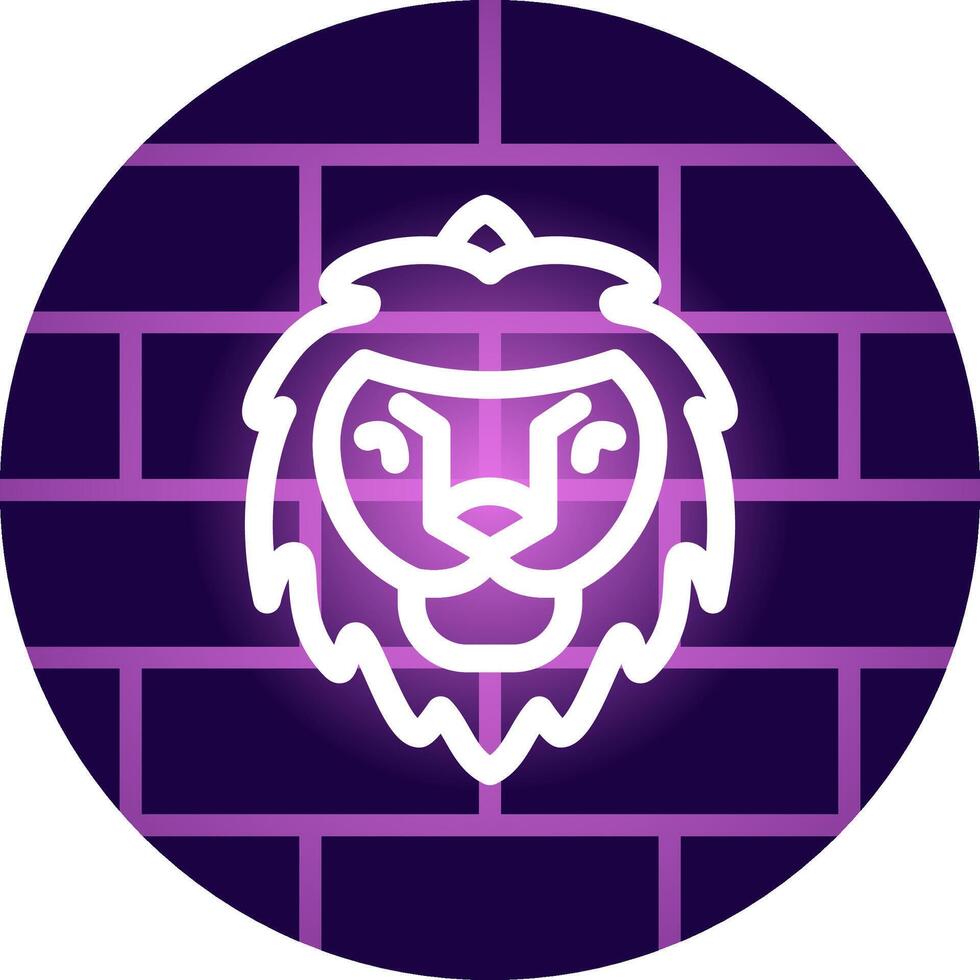 Lion Creative Icon Design vector