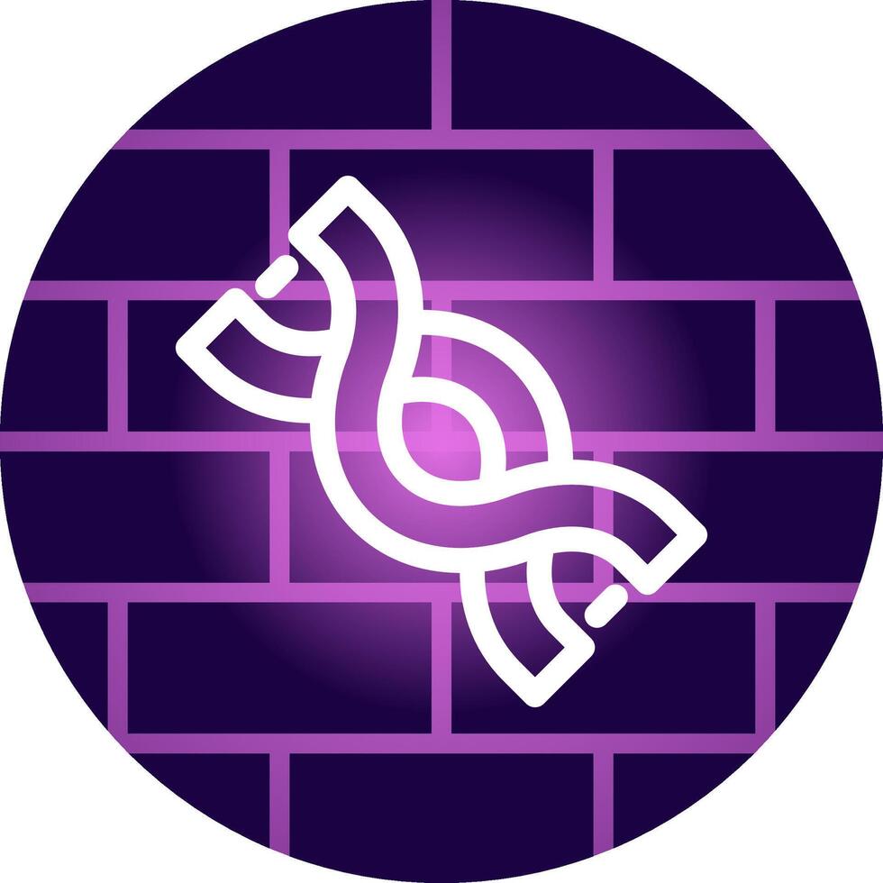 Dna Creative Icon Design vector