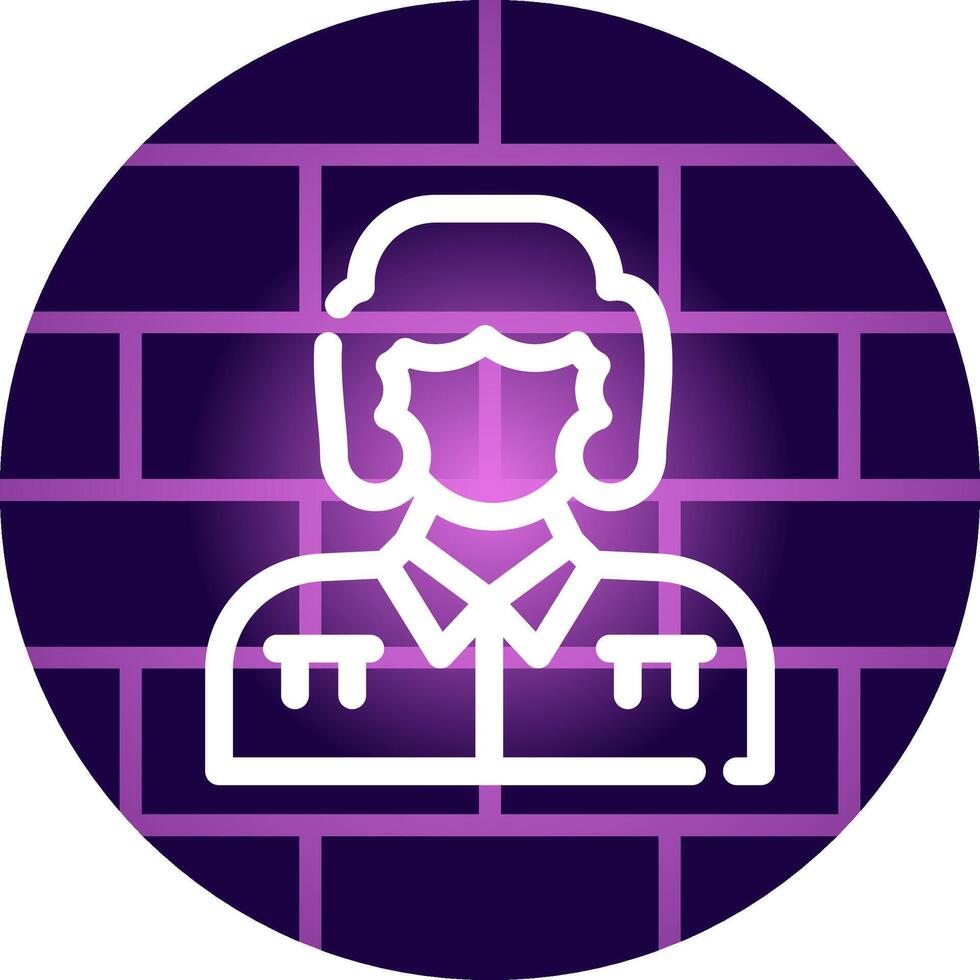 Judge Creative Icon Design vector