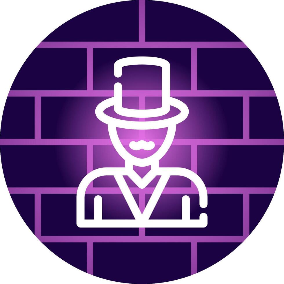 Magician Creative Icon Design vector