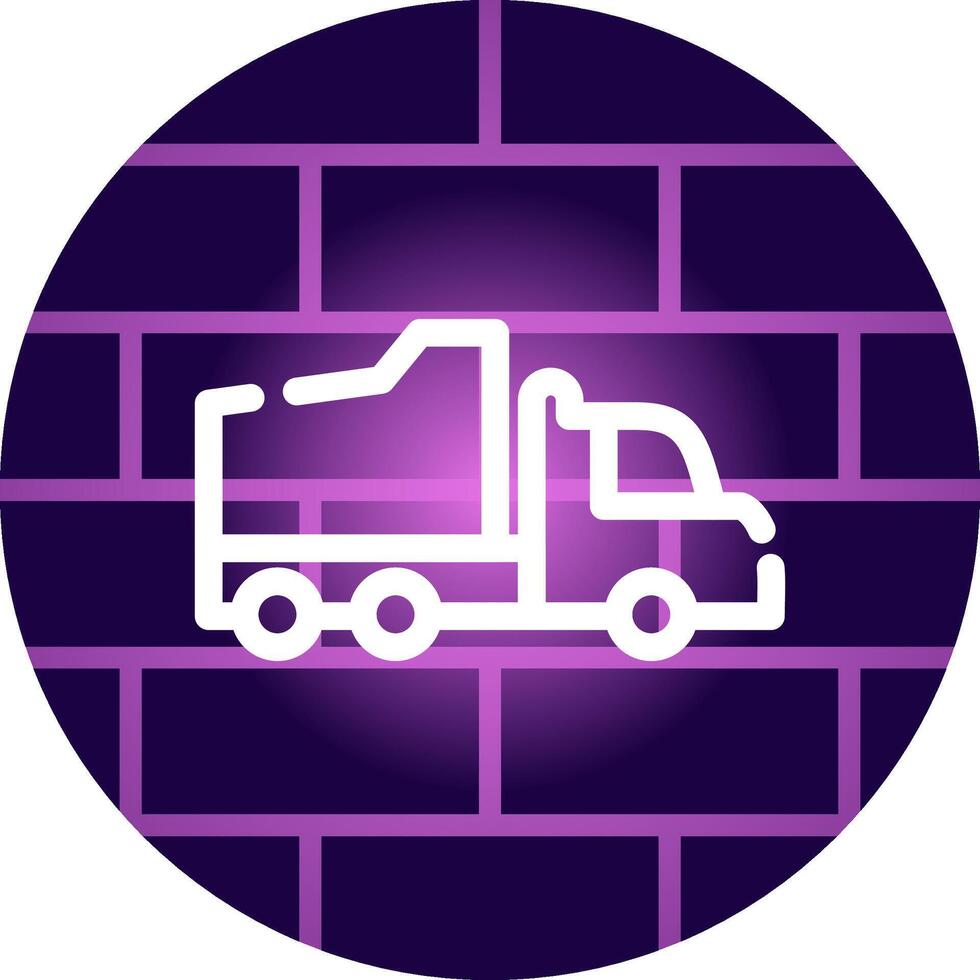 Truck Creative Icon Design vector