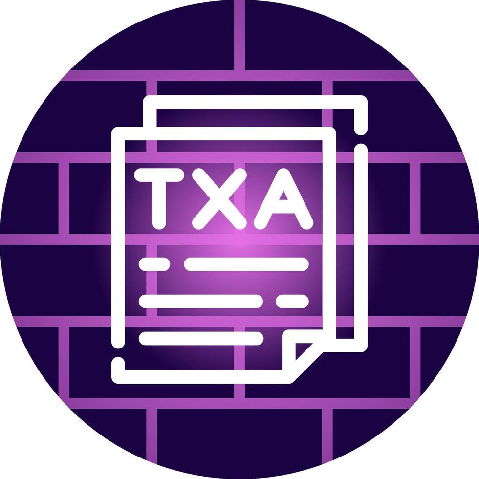 Taxes Creative Icon Design vector