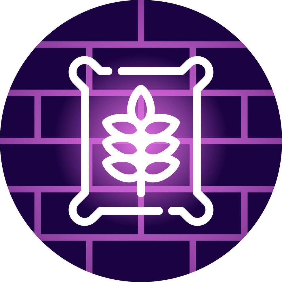 Seed Bag Creative Icon Design vector