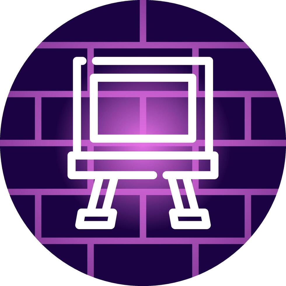 Canvas Creative Icon Design vector
