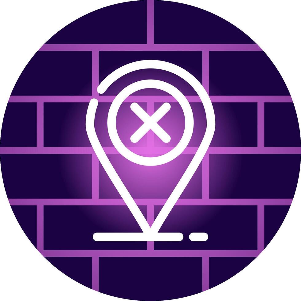 Wrong Creative Icon Design vector