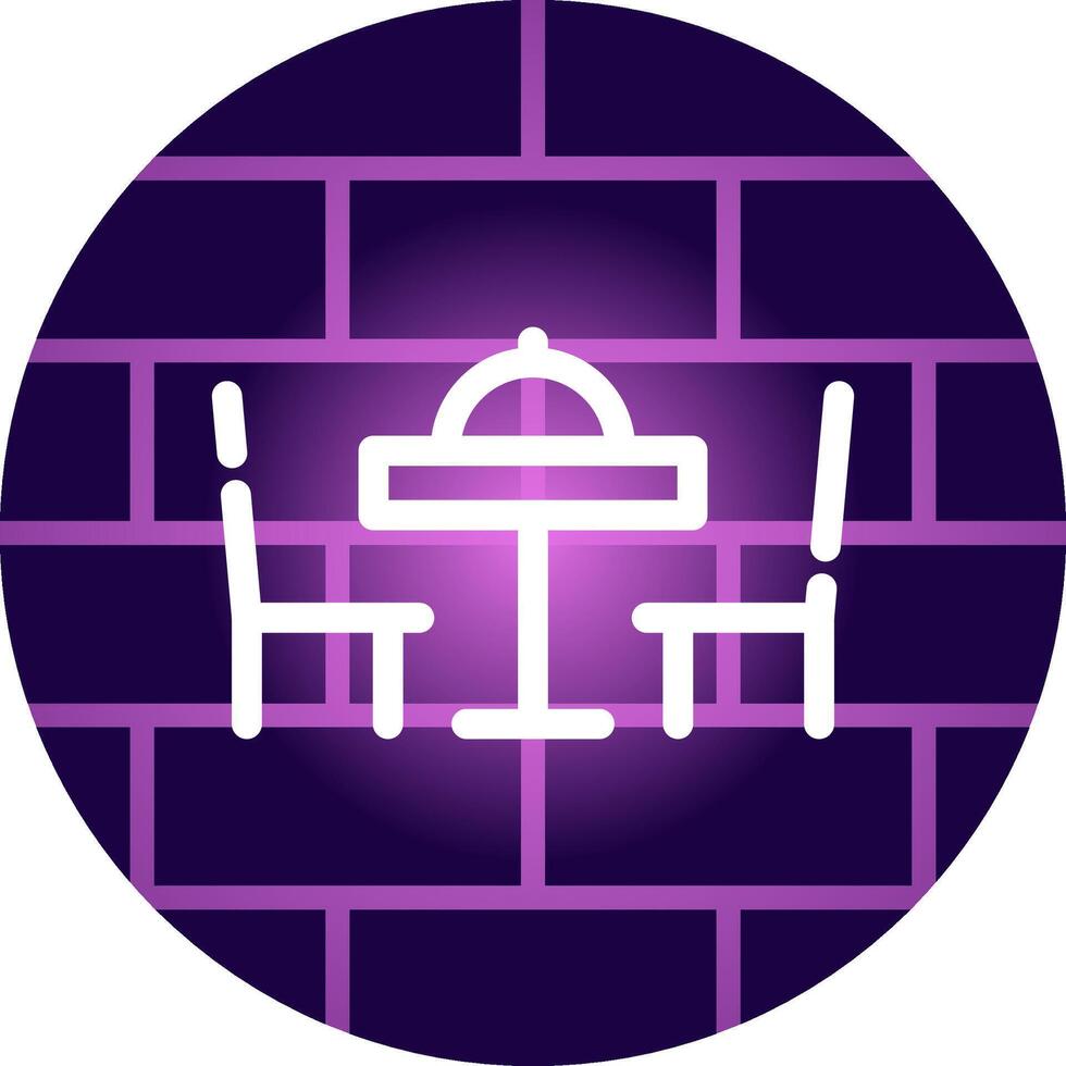 Dinner Creative Icon Design vector