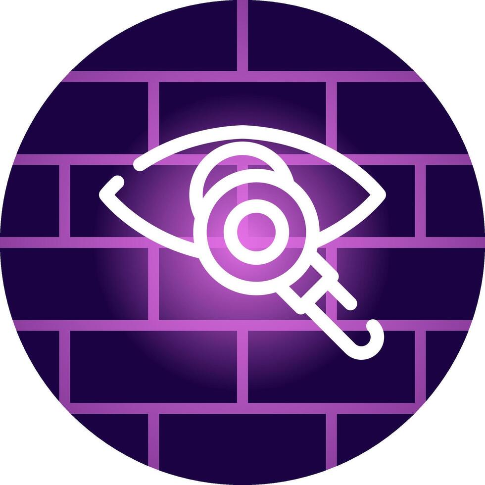 Eye Test Creative Icon Design vector
