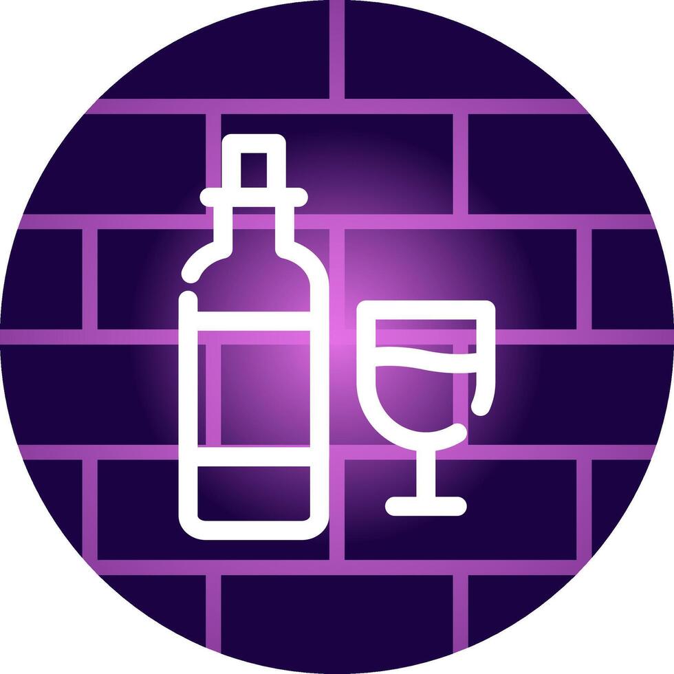 Wine Creative Icon Design vector